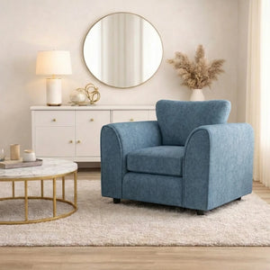 Armchair sky blue