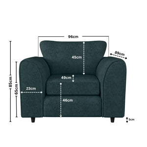 Armchair teal
