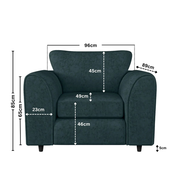 Armchair teal