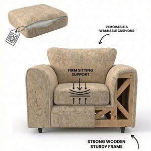 Armchair beige