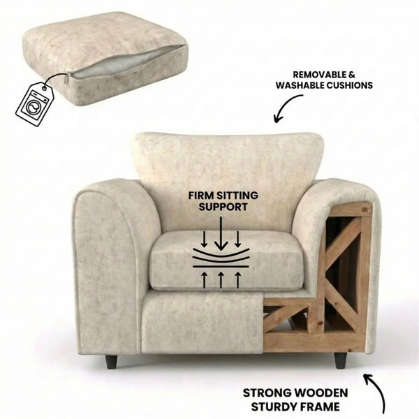 Armchair cream