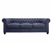 Linen / Midnight Blue
