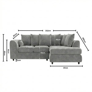 Right Hand Facing Light Grey
