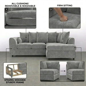 Right Hand Facing Light Grey