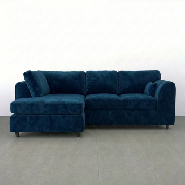 Velvet left Hand Facing Midnight Blue