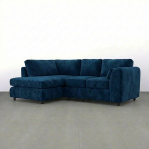 Velvet left Hand Facing Midnight Blue