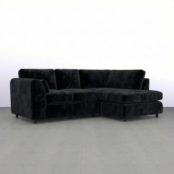 Velvet Right Hand Facing black