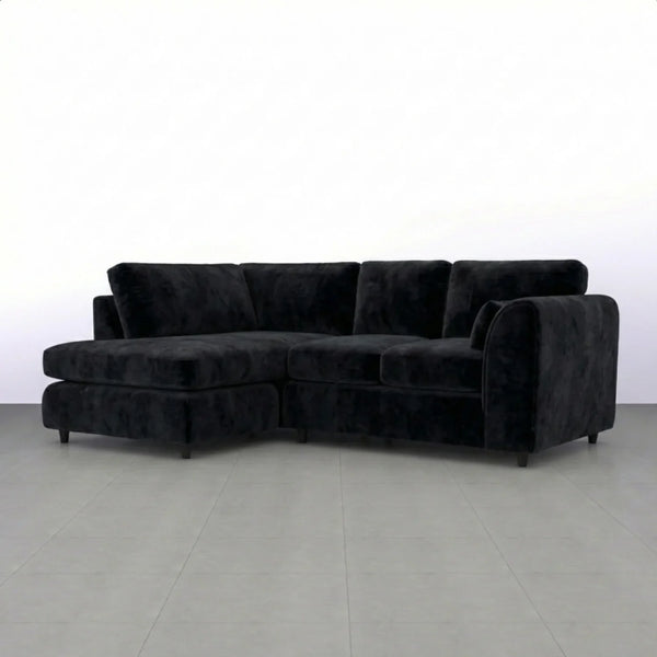 Velvet left Hand Facing Black