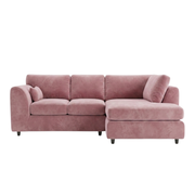 Velvet / Pink / Right Hand Facing