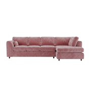 Velvet / Pink / XL Right Hand Facing