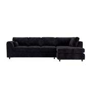 Velvet / Black / XL Right Hand Facing