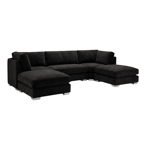 Plush Velvet Black