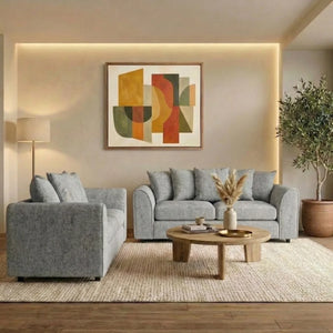 2 Seater Light Grey