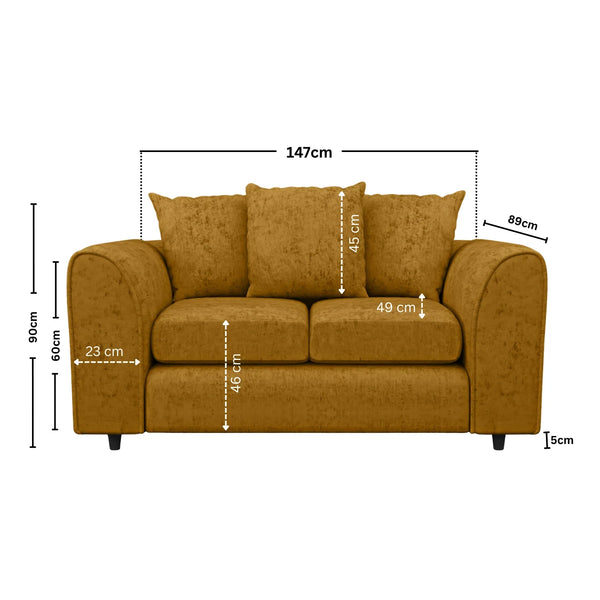 2 Seater Mustard