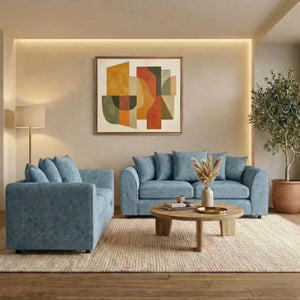 2 Seater sky blue