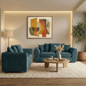 3 + 2 Seater Teal