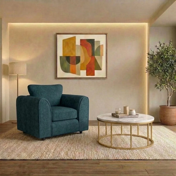 armchair teal