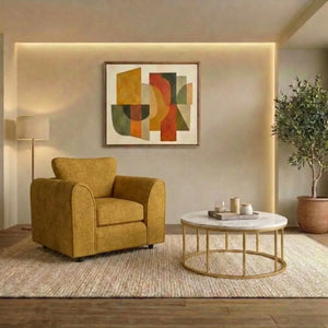 armchair mustard