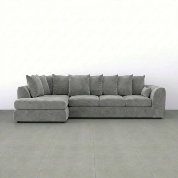 XL Left Hand Facing Light Grey
