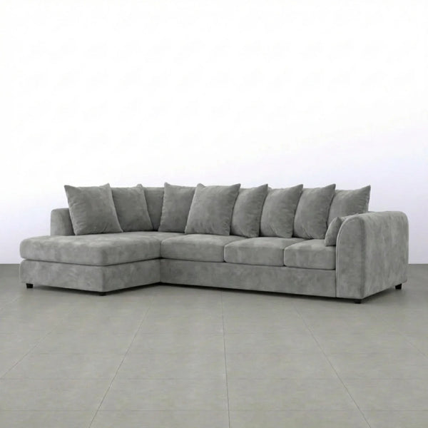XL Left Hand Facing Light Grey