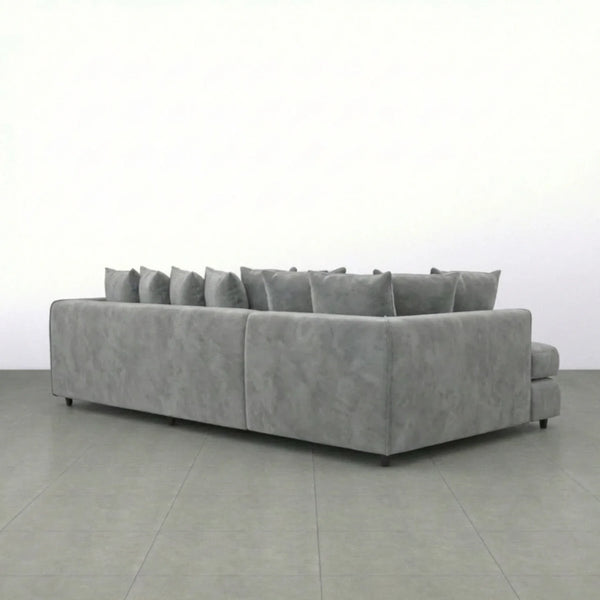 XL Left Hand Facing Light Grey