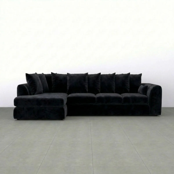 XL Left Hand Facing Black
