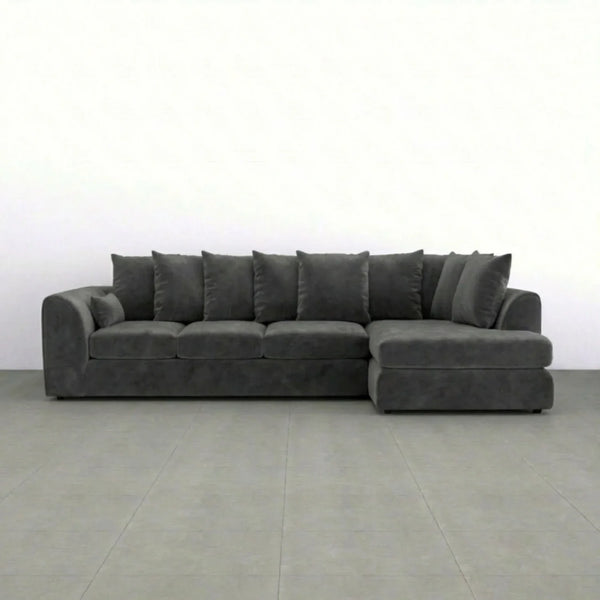 XL Right  Hand Facing Dark Grey