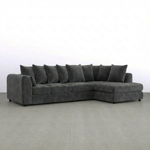 XL Right  Hand Facing Dark Grey