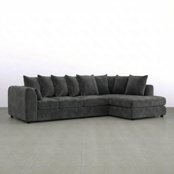 XL Right  Hand Facing Dark Grey
