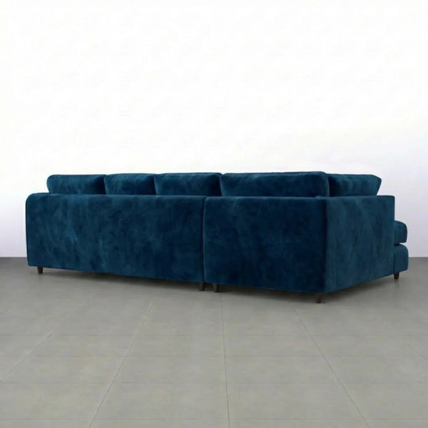 Velvet XL Left Hand Facing Midnight Blue