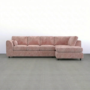Velvet XL Right Hand Facing Pink