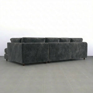 Velvet XL Right Hand Facing Dark Grey